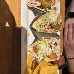 Black Label Tavern - Breaded Shrimp Tacos