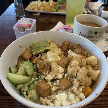 Lovin’ Cup - 5 grain veggie bowl with tofu - Music Venues Near Me - Rochester, New York