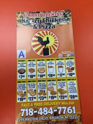 Krazy Chicken & Pizza by null