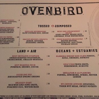 OvenBird - Tapas/Small Plates Near Me - Birmingham, Alabama OvenBird - Tapas/Small Plates Near Me - Birmingham, Alabama