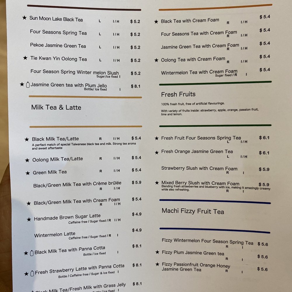 Machi Machi - Menu - Bubble Tea Near Me - Toronto, Ontario Machi Machi - Menu - Bubble Tea Near Me - Toronto, Ontario