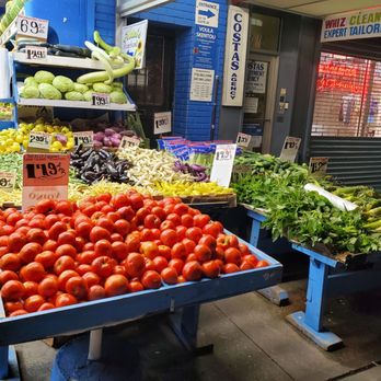 Elliniki Agora - Various vegetables on sale including fresh corn - 4 for $2.00 - Fruits & Veggies Near Me - Astoria, New York Elliniki Agora - Various vegetables on sale including fresh corn - 4 for $2.00 - Fruits & Veggies Near Me - Astoria, New York