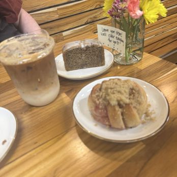 Sevens - Tea load and summer bun, latte - Sandwiches Near Me - Buffalo, New York
