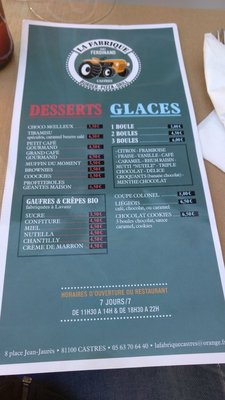 Menu photo 6 Ferdinand la Fabrique Castres, 81