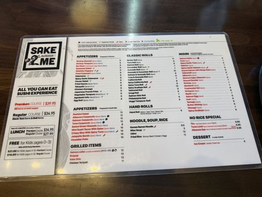 Menu photo 3 Sake2Me Sushi Fremont, CA Menu photo 3 Sake2Me Sushi Fremont, CA