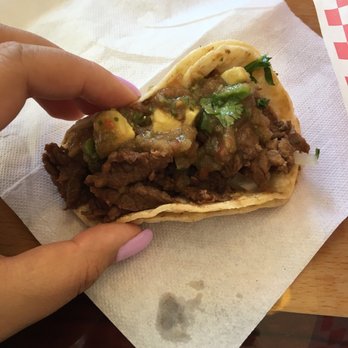 The Central Grill - Tri-tip taco. PACKED with meat. Not skimpy at all - Salad Near Me - Nipomo, California The Central Grill - Tri-tip taco. PACKED with meat. Not skimpy at all - Salad Near Me - Nipomo, California