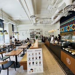 Bono Coffee - Interior view of an Ethiopian owned coffeehouse
