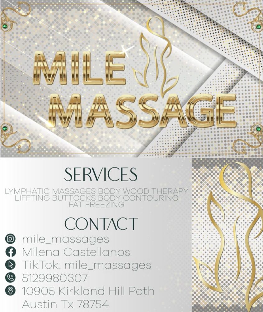 MILE MASSAGES Updated October 2024 Austin, Texas Massage Phone
