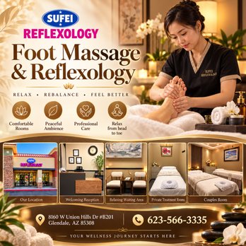 Sufei Reflexology - Massage Near Me - Glendale, Arizona Sufei Reflexology - Massage Near Me - Glendale, Arizona