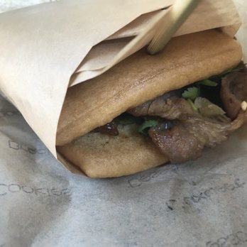 L'uxweet - House pork bbq in brown sugar bao (all they had today): very tasty!! - Bakeries Near Me - Tustin, California L'uxweet - House pork bbq in brown sugar bao (all they had today): very tasty!! - Bakeries Near Me - Tustin, California