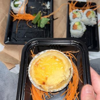 Pacific East - Egg tart - Sushi Bars Near Me - Westlake, Ohio Pacific East - Egg tart - Sushi Bars Near Me - Westlake, Ohio