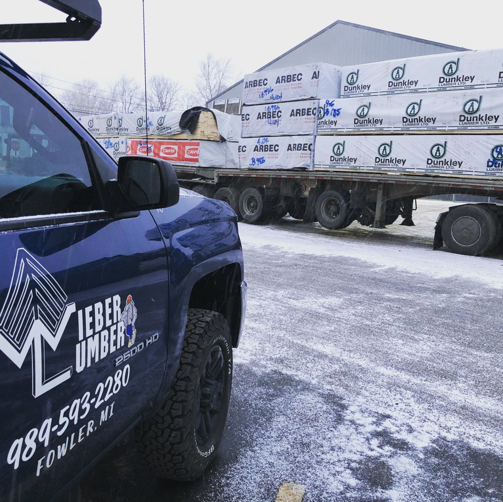 Open for Business WIEBER LUMBER 132 N Main St, Fowler, Michigan Building Supplies Phone