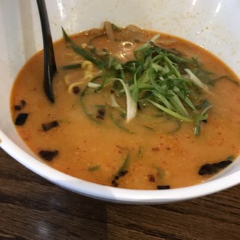 Ko-Ryu Ramen Grill - My Fried Chicken Ramen (automatically chicken on the side). Spicy miso broth with spicy level for push overs (level 1). - Ramen Near Me - Torrance, California