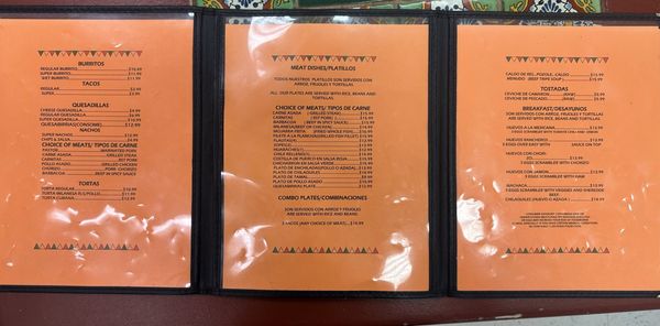 Menu photo 1 Super Taqueria Mexico Hillsboro, OR Menu photo 1 Super Taqueria Mexico Hillsboro, OR
