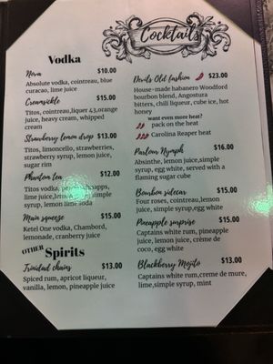 Menu photo 6 The Parlour Lounge Temple, TX