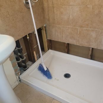Mel's Remodeling - Removed the old tiles and he smashed them, so I would have to pay more money. - General Contractors Near Me