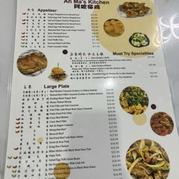 Updated menu
