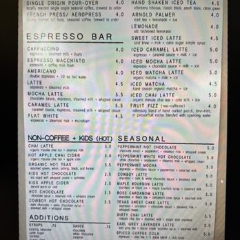 Little Brick Coffee - Menu - Coffee & Tea Near Me - Sharpsburg, Maryland