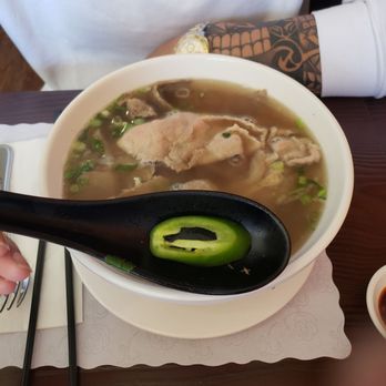 Pho Le - Love the large soup spoon - Chinese Near Me - Berkeley, California