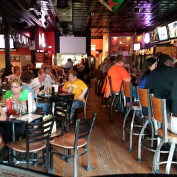 Rhino's Hometown Pub - a crowded dining area - Sports Bars Near Me - Plainwell, Michigan