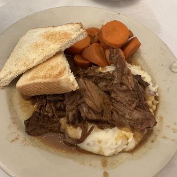 J Huston Tavern - Pot roast - American Near Me - Arrow Rock, Missouri J Huston Tavern - Pot roast - American Near Me - Arrow Rock, Missouri