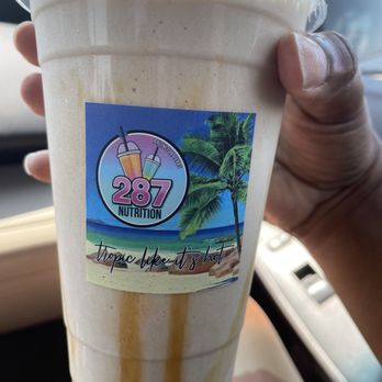 287 Nutrition - Cinnamon roll protein shake - Juice Bars & Smoothies Near Me - Arlington, Texas