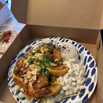 Diamond Head General Store - Garlic Shrimp Plate - Hawaiian Near Me - San Bruno, California
