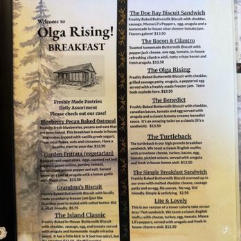 Olga Rising - Menu June 2026 - Breakfast & Brunch Near Me - Eastsound, Washington Olga Rising - Menu June 2026 - Breakfast & Brunch Near Me - Eastsound, Washington