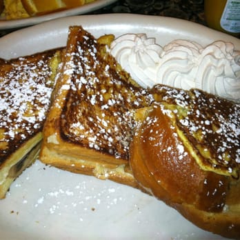 Ball Square Cafe - Stuffed French toast w/ cream cheese and bananas :) - Breakfast & Brunch Near Me - Somerville, Massachusetts