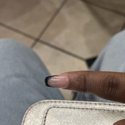 Super Nails & Spa - its not bleeding since i washed it but he cut me with the drill and it burns.
