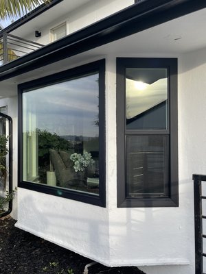 Black laminated vinyl
Windows - Ladera heights project. Black laminated windows Black laminated vinyl
Windows - Ladera heights project. Black laminated windows