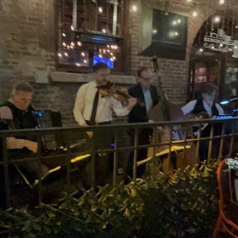 Edwin Mills by Equator - live band outside in alley - New American Near Me - Pasadena, California Edwin Mills by Equator - live band outside in alley - New American Near Me - Pasadena, California