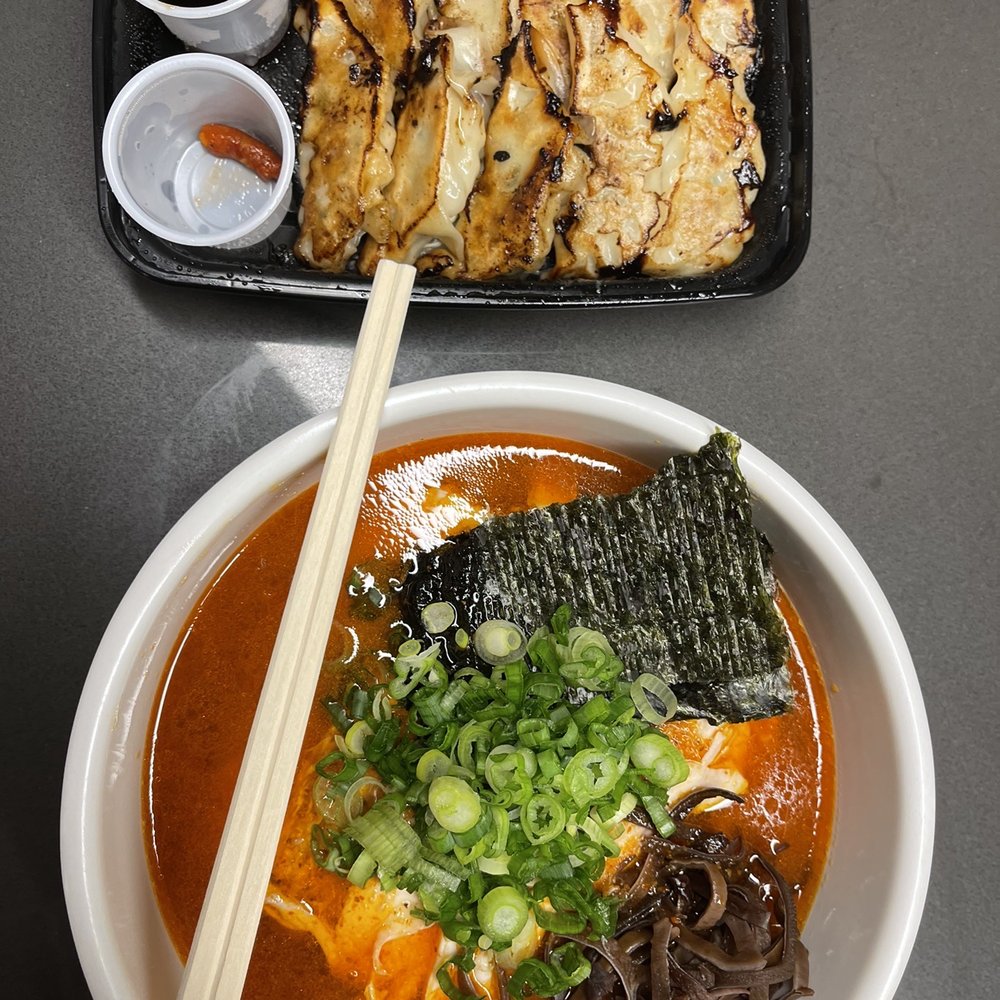 Ikkousha - Toronto - Takeout order: gyoza + god of fire ramen - Ramen Near Me - Toronto, Ontario Ikkousha - Toronto - Takeout order: gyoza + god of fire ramen - Ramen Near Me - Toronto, Ontario