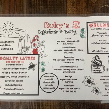 Ruby's Coffeehouse & Eatery - Coffee & Tea Near Me - Oak Island, North Carolina