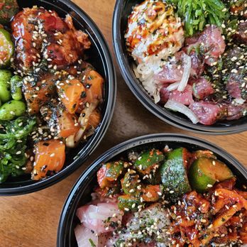 Poke Fix Hawaii - Spicy tuna, furikake salmon, hamachi, hawaiian ahi - Sushi Bars Near Me - Honolulu, Hawaii