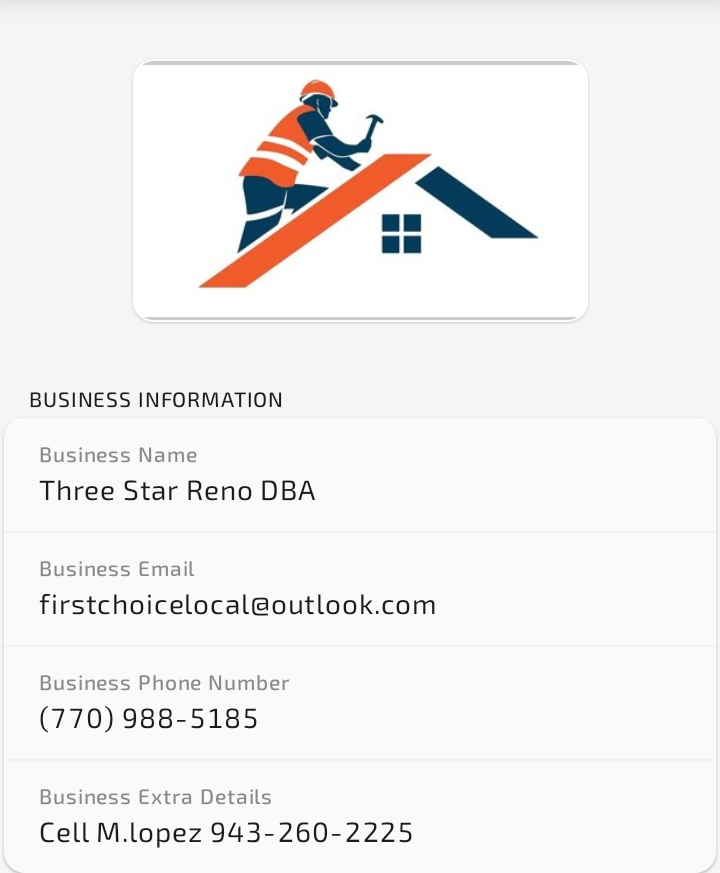 Slide of Three Star Reno DBA