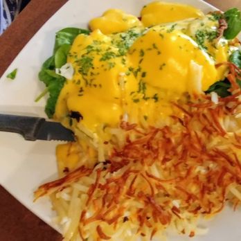 The Brunchery - Eggs florentine with hash browns. - Breakfast & Brunch Near Me - Valrico, Florida The Brunchery - Eggs florentine with hash browns. - Breakfast & Brunch Near Me - Valrico, Florida