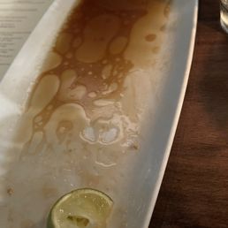 The Salmon with Yuzu Soy carpaccio was so good... it was gone before I could take a picture