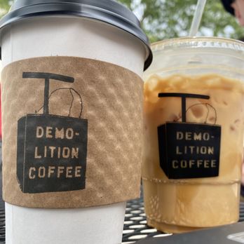 Demolition Coffee - two cups of iced coffee - Sandwiches Near Me - Petersburg, Virginia Demolition Coffee - two cups of iced coffee - Sandwiches Near Me - Petersburg, Virginia