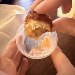 Good Fellas Seafood Hut & Bar - Hush puppies with honey butter