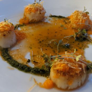 Mint Tapas and Sushi 1 - Sandy - Grilled Scallops - Hokkaido Scallops served with Habanero Sauce abd Green Onion puree - Sushi Bars Near Me - Sandy, Utah Mint Tapas and Sushi 1 - Sandy - Grilled Scallops - Hokkaido Scallops served with Habanero Sauce abd Green Onion puree - Sushi Bars Near Me - Sandy, Utah