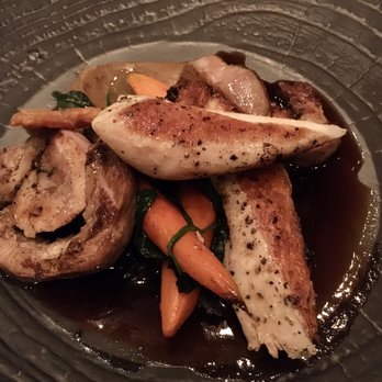 The Wildflower - Beautifully plated entrees that taste amazing! - Canadian (New) Near Me - Whistler, British Columbia