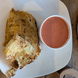 Promenade Artisan Foods - Grilled cheese and tomato basil soup