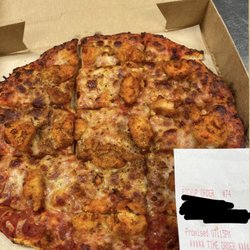 Donatos Pizza - cold pizza
