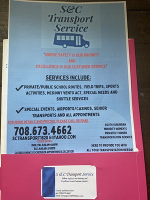 Crete Il Buses Rapt Group S & C TRANSPORT SERVICE - Updated November 2025 - Request a Quote ...