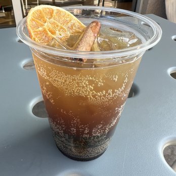 Voyager Craft Coffee - Refreshing Canuck Cola with cola, coffee, orange, cinnamon and anise. - Coffee & Tea Near Me - Santa Clara, California Voyager Craft Coffee - Refreshing Canuck Cola with cola, coffee, orange, cinnamon and anise. - Coffee & Tea Near Me - Santa Clara, California