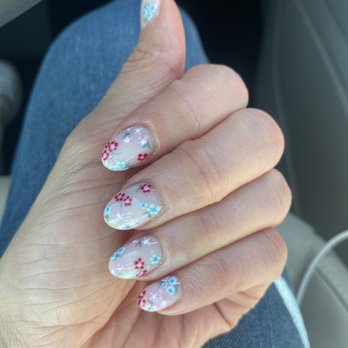 Pavilion Nails - Rebecca hand painted this! She's awesome! - Nail Salons Near Me - Alpharetta, Georgia Pavilion Nails - Rebecca hand painted this! She's awesome! - Nail Salons Near Me - Alpharetta, Georgia