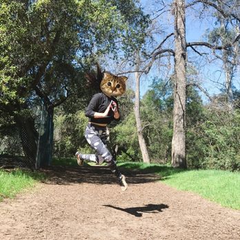 Michael D. Antonovich Trail - Funny kongfu pose - Hiking Near Me - San Dimas, California