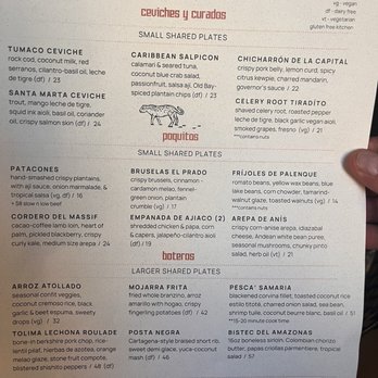 Parche - Menu end of July 2025 - Colombian Near Me - Oakland, California Parche - Menu end of July 2025 - Colombian Near Me - Oakland, California
