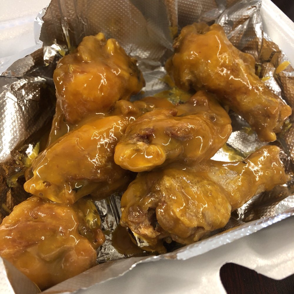 Rossi's Pizza - Johnson City - Half dozen Dijon Honey Mustard wings - Pizza Near Me - Johnson City, New York Rossi's Pizza - Johnson City - Half dozen Dijon Honey Mustard wings - Pizza Near Me - Johnson City, New York
